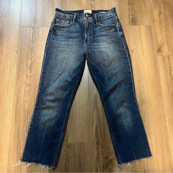 Frame Denim Le Sylvie Slender Straight in Halston Blue - Picture 11 of 12